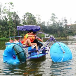 3 big wheels water bike